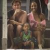 Jeremy Allen White as Lip Gallagher, Brandon/Brenden Sims as Liam Gallagher and Shanola Hampton as Veronica Fisher in Shameless (Season 5, episode 1) - Photo: Chuck Hodes/SHOWTIME - Photo ID: shameless_501_c1038