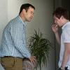 Ian Kahn as Jason and Jeremy Allen White as Lip Gallagher in Shameless (Season 5, episode 4) - Photo: Cliff Lipson/SHOWTIME - Photo ID: shameless_504_00483