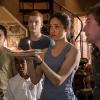 Ethan Cutkosky as Carl Gallagher, Christian Isaiah as Liam Gallagher, Cameron Monaghan as Ian Gallagher, Emmy Rossum as Fiona Gallagher and Jeremy Allen White as Lip Gallagher in Shameless (Season 8, episode 2) - Photo: Erica Parise/SHOWTIME- Photo ID: shameless_802_0513
