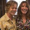 William H. Macy as Frank Gallagher and Katey Sagal as Ingrid in SHAMELESS (Season 9, Episode 09, "Boooooooooooone!"). - Photo: Paul Sarkis/SHOWTIME - Photo ID: SHAMELESS_909_0258