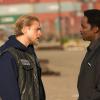 SONS OF ANARCHY-- Ablation -- Episode 508 (Airs Tuesday, October 30, 10:00 pm e/p) -- Pictured: (L-R)   Charlie Hunnam as Jackson 'Jax' Teller, Harold Perrineau as Damon Pope -- CR: Prashant Gupta/FX
