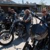 SONS OF ANARCHY-- Andare Pescare -- Episode 509 (Airs Tuesday, November 6, 10:00 pm e/p) -- Pictured: (L-R) David Labrava as Happy, Ron Perlman as Clarence 'Clay' Morrow, Kim Coates as Alex 'Tig' Trager, Tommy Flanagan as Filip 'Chibs' Telford, Mark Boone Junior as Robert 'Bobby' Munson, Charlie Hunnam as Jackson 'Jax' Teller -- CR: Prashant Gupta/FX