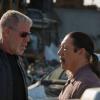 SONS OF ANARCHY-- To Thine Own Self -- Episode 511 (Airs Tuesday, November 20, 10:00 pm e/p) -- Pictured: (L-R) Ron Perlman as Clarence 'Clay' Morrow, Danny Trejo as Romero 'Romeo' Parada -- CR: Prashant Gupta/FX