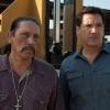 SONS OF ANARCHY-- To Thine Own Self -- Episode 511 (Airs Tuesday, November 20, 10:00 pm e/p) -- Pictured: (L-R) Danny Trejo as Romero 'Romeo' Parada, Benito Martinez as Luis Torres -- CR: Prashant Gupta/FX