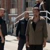 SONS OF ANARCHY-- To Thine Own Self -- Episode 511 (Airs Tuesday, November 20, 10:00 pm e/p) -- Pictured: (L-R) Tommy Flanagan as Filip 'Chibs' Telford, Charlie Hunnam as Jackson 'Jax' Teller, Jimmy Smits as Nero Padilla -- CR: Prashant Gupta/FX