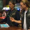 SONS OF ANARCHY The Mad King -- Episode 605 -- Airs Tuesday, October 8, 10:00 pm e/p) -- Pictured: (L-R) Tommy Flanagan as Filip 'Chibs' Telford, Charlie Hunnam as Jackson 'Jax' Teller -- CR: Prashant Gupta/FX