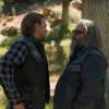 SONS OF ANARCHY Salvage -- Episode 606 -- Airs Tuesday, October 15, 10:00 pm e/p) -- Pictured: (L-R)  Charlie Hunnam as Jackson 'Jax' Teller, Mark Boone, Junior as Robert 'Bobby' Munson -- CR: Prashant Gupta/FX