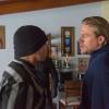 SONS OF ANARCHY Los Fantasmas -- Episode 608 -- Airs Tuesday, October 29, 10:00 pm e/p) -- Pictured: (L-R) Rey Gallegos as Fiasco, Charlie Hunnam as Jackson 'Jax' Teller -- CR: Prashant Gupta/FX