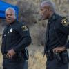 SONS OF ANARCHY Aon Rud Persanta -- Episode 611 -- Airs Tuesday, November 19, 10:00 pm e/p) -- Pictured: (L-R) Rockmond Dunbar as Lt. Deputy Sheriff Eli Roosevelt, LaMonica Garrett as Deputy Sheriff Cane -- CR: Prashant Gupta/FX