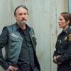 SONS OF ANARCHY -- "Some Strange Eruption" -- Episode 705 -- Airs Tuesday, October 7, 10:00 pm e/p) -- Pictured: (L-R) Tommy Flanagan as Filip "Chibs" Telford, Annabeth Gish as Dep. Sheriff Althea Jarry. CR: Prashant Gupta/FX