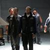 SONS OF ANARCHY -- "Smoke 'em if You Got 'em" -- Episode 706 -- Airs Tuesday, October 17, 10:00 pm e/p) -- Pictured: (L-R) Kim Coates as Tig Trager, Tommy Flanagan as Chibs Telford, Charlie Hunnam as Jax Teller, Rusty Coons as Quinn, Mark Boone Junior as Bobby Munson.  CR: Byron Cohen/FX