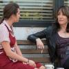 SONS OF ANARCHY -- "Smoke 'em if You Got 'em" -- Episode 706 -- Airs Tuesday, October 17, 10:00 pm e/p) -- Pictured: (L-R) Lea Michele as Gertie, Katey Sagal as Gemma Teller.  CR: Prashant Gupta/FX