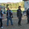 SONS OF ANARCHY -- "Faith and Despondency " -- Episode 710 -- Airs Tuesday, November 11, 10:00 pm e/p) -- Pictured: (L-R) Charlie Hunnam as Jax Teller, David Labrava as Happy, Kim Coates as Tig Trager, Tommy Flanagan as Chibs Telford. CR: Prashant Gupta/FX