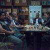 SONS OF ANARCHY -- "Suits of Woe " -- Episode 711 -- Airs Tuesday, November 18, 10:00 pm e/p) -- Pictured: (L-R) Jacob Vargas as Montez, Kim Coates as Tig Trager, David Labrava as Happy, Charlie Hunnam as Jax Teller, Tommy Flanagan as Chibs Telford, Niko Nicotera as Ratboy, Rusty Coones as Quinn. CR: Prashant Gupta/FX