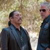 SONS OF ANARCHY: Episode 411: L-R: Danny Trejo and Ron Perlman in the SONS OF ANARCHY episode CALL OF DUTY airing Tuesday, Nov. 15 on FX. CR: Prashant Gupta / FX.