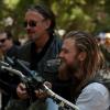 SONS OF ANARCHY: L-R: Tommy Flanagan and Ryan Hurst on SONS OF ANARCHY airing Tuesday, September 6, 10pm e/p on FX. CR: Prashant Gupta / FX