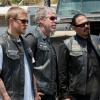 SONS OF ANARCHY: L-R: Charlie Hunnam, Ron Perlman and Emillio Riveraon SONS OF ANARCHY airing Tuesday, September 13, 10pm e/p on FX. CR: Prashant Gupta / FX