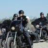 SONS OF ANARCHY: Charlie Hunnam (front) in SONS OF ANARCHY airing Tuesday, September 27, 10pm e/p on FX. CR: Prashant Gupta / FX