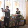 THE CHICAGO CODE: Caleb (Matt Lauria, R) and Jarek (Jason Clarke, L) race to solve a multiple-murder case in the &quot;St. Valentine's Day Massacre&quot; episode of THE CHICAGO CODE airing Monday, April 18 (9:00-10:00 PM ET/PT) on FOX. &#xa9;2011 Fox Broadcasting Co. CR: Jeffery Garland/FOX