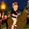 THE CLEVELAND SHOW: Cleveland and the gang destroy the car belonging to Cleveland's arch-nemesis Chet Butler (guest voice Rob  Riggle), and they must find a way to escape their enemy's home turf in the all-new Halloween-themed &quot;Escape from Goochland&quot; episode of THE CLEVELAND SHOW airing Sunday, Oct. 7 (7:30-8:00 PM ET/PT) on FOX.  THE CLEVELAND SHOW &#x2122; and &#xa9; 2012 TCFFC ALL RIGHTS RESERVED.
