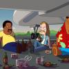THE CLEVELAND SHOW: Cleveland and the guys open an airport version of their favorite bar and call it the  Broken Stool 2 in the &quot;A General Thanksgiving Episode&quot; of THE CLEVELAND SHOW airing Sunday, Nov. 18 (7:30-8:00 PM ET/PT) on FOX.  THE CLEVELAND SHOW &#x2122; and &#xa9; 2012 TTCFFC ALL RIGHTS RESERVED.
