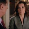 "The Line" -- Alicia (Julianna Margulies )is adamant in her refusal to run for State\'s Attorney despite Eli\'s attempts to persuade her to launch a campaign. Meanwhile, as Diane considers joining Florrick/Agos as partner, an internal crisis threatens to destroy the firm, on the sixth season premiere of THE GOOD WIFE, Sunday, Sept. 21 (9:30-10:30 PM, ET, 9:00-10:00 PM, PT), on the CBS Television Network.. Photo: Best Possible Screen GrabÃÂ©2014 CBS Broadcasting, Inc. All Rights Reserved