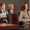 "Dear God" -- Cary\'s (left, Matt Czuchry) freedom lies in the hands of his pretrial service officer, Joy Grubick, as she interviews his colleagues to determine whether or not he should remain behind bars. Meanwhile, Alicia (right, Julianna Margulies) and Dean find themselves in unfamiliar territory when a client\'s case ends up in Christian Arbitration, on THE GOOD WIFE, Sunday, Oct. 5 (9:30-10:30 PM, ET, 9:00-10:00 PM, PT), on the CBS Television Network.   Photo: Jeff Neumann ÃÂ©2014 CBS Broadcasting, Inc. All Rights Reserved