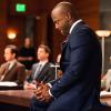 "Dear God" -- Cary\'s freedom lies in the hands of his pretrial service officer, Joy Grubick, as she interviews his colleagues to determine whether or not he should remain behind bars. Meanwhile, Alicia and Dean find themselves in unfamiliar territory when a client\'s case ends up in Christian Arbitration, on THE GOOD WIFE, Sunday, Oct. 5 (9:30-10:30 PM, ET, 9:00-10:00 PM, PT), on the CBS Television Network. Pictured (L-R) Taye Diggs Returns as Dean Levine-Wilkins  and Julianna Margulies  as Alicia Florrick  Photo: Jeff Neumann ÃÂ©2014 CBS Broadcasting, Inc. All Rights Reserved