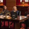 "TBD" -- Alicia and Elsbeth put their legal battle on hold when the government brings an economic espionage charge against both of their clients. Meanwhile, Diane sets her sights on moving Florrick/Agos/Lockhart into the Lockhart/Gardner/Canning office space, leading to a battle with her former partners David Lee and Louis Canning, on THE GOOD WIFE, Sunday, Oct. 26 (9:30-10:30 PM, ET/9:00-10:00 PM, PT), on the CBS Television Network. Pictured (L-R) Julianna Margulies as Alicia Florrick, Jan Maxwell as Camilla Vargas and Carrie Preston as Elsbeth Tascioni  Photo: Jeff Neumann ÃÂ©2014 CBS Broadcasting, Inc. All Rights Reserved
