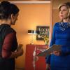 "TBD" -- Alicia and Elsbeth put their legal battle on hold when the government brings an economic espionage charge against both of their clients. Meanwhile, Diane sets her sights on moving Florrick/Agos/Lockhart into the Lockhart/Gardner/Canning office space, leading to a battle with her former partners David Lee and Louis Canning, on THE GOOD WIFE, Sunday, Oct. 26 (9:30-10:30 PM, ET/9:00-10:00 PM, PT), on the CBS Television Network.   Pictured Archie Panjabi as Kalinda Sharma  and Christine Baranski as Diane Lockhart Photo: Jeff Neumann ÃÂ©2014 CBS Broadcasting, Inc. All Rights Reserved