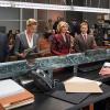 "Message Discipline" -- While preparing his case against Cary, Finn discovers a potentially devastating piece of evidence, which could have ramifications for Alicia and Peter.  Meanwhile, Eli becomes wary when a new prospective candidate emerges in the race for State\'s Attorney, on THE GOOD WIFE, Sunday, November 2, 2014 (9:30-10:30 PM, ET/9:00-10:00 PM, PT), on the CBS Television Network.  Pictured (l-r) Matthew Goode as Finn Polmar , Connie Nielsen as Ramona Lytton, Christine Baranski as Diane Lockhart  and Matt Czuchry as Cary Agos Photo: Jeff Neumann ÃÂ©2014 CBS Broadcasting, Inc. All Rights Reserved