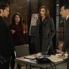 "TBD"-- When Cary\'s case goes to trial, a plea deal offer has him seriously considering jail time.  Also, a joke between mother and daughter lands Alicia in trouble as her campaign for State\'s Attorney is in full stride, on THE GOOD WIFE, Sunday, Nov. 23 (9:30-10:30 PM, ET/9:00-10:00 PM, PT), on the CBS Television Network.  Pictured (L-R) Steven Pasquale	as Jonathan Elfman, Sarah Steele as Marissa Gold, Julianna Margulies as Alicia Florrick and Alan Cumming as Eli Gold Photo: Jeffery Neira ÃÂ©2014 CBS Broadcasting, Inc. All Rights Reserved