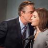 "Hail Mary" -- Cary hires a prison consultant to prepare him for incarceration while the team at Florrick/Agos/Lockhart does everything in its power to help him.  Also, Alicia practices for the State\'s Attorney candidates\' debate, on THE GOOD WIFE, SUNDAY, JAN. 4, 2015 (9:00-10:00 PM, ET/PT), on the CBS Television Network. Pictured Chris Noth as Peter Florrick and Julianna Margulies as Alicia Florrick  Photo: Jeff Neumann ÃÂ©2014 CBS Broadcasting, Inc. All Rights Reserved