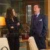 "Dark Money" -- When Colin Sweeney accuses a television producer of basing an unflattering character and show on his life, Diane and Cary must prove that they are capable of handling his case as Alicia focuses on the race for State\'s Attorney. Also, Alicia competes against Frank Prady for a major campaign donation, on THE GOOD WIFE, Sunday, March 1 (9:00-10:00 PM, ET/PT), on the CBS Television Network. Pictured   Julianna Margulies as Alicia Florrick and Dylan Baker as Colin Sweeney . Photo: Jeffery NeiraÃÂ©2014 CBS Broadcasting, Inc. All Rights Reserved