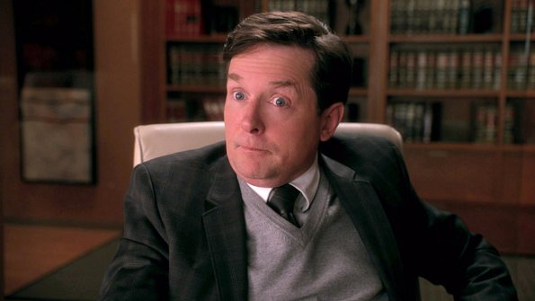 "Mind\'s Eye" -- Alicia prepares for a key interview which could impact the outcome of the race for State\'s Attorney.  Also, Louis Canning pressures Florrick/Agos/Lockhart to agree on a settlement in his wrongful eviction case against the firm, on THE GOOD WIFE, Sunday, March 8 (9:00-10:00 PM, ET/PT), on the CBS Television Network.  Pictured: Michael J. Fox Photo: Best Possible Screen Grab/CBS