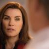 "Grunts" -- Alicia (Julianna Margulies)  attempts to revive her struggling law career by representing arrestees seeking release on bail in bond court, where she meets attorney Lucca Quinn (Cush Jumbo), who competes for her clients. Also, Peter  brings in national strategist Ruth Eastman (Margo Martindale) to help with his Presidential campaign, and creates an interesting dynamic with Eli in the process, on the seventh season premiere of THE GOOD WIFE, Sunday, Oct. 4  (9:00-10:00 PM ET/PT) on the CBS Television Network. Photo: Paul Sarkis/CBS  ÃÂ©2015 CBS Broadcasting, Inc. All Rights Reserved