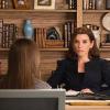 "Innocents" -- Alicia argues a complex museum vandalism case that involves photographs a mother took of her son, and considers enlisting the help of investigator Jason Crouse (Jeffrey Dean Morgan). Also, Cary must deal with partner Howard Lyman\'s inappropriate conduct towards the younger associates at the offices of Lockhart, Agos & Lee, on THE GOOD WIFE, Sunday, Oct. 11 (9:30-10:30 PM, ET, 9:00-10:00 PM, PT) on the CBS Television Network. Pictured  Julianna Margulies as Alicia Florrick Photo: Paul Sarkis/CBS ÃÂ©2015 CBS Broadcasting, Inc. All Rights Reserved