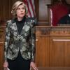 "Taxed" -- Alicia clashes with the bond court judge when she agrees to support a client\'s plea of innocence in a shoplifting case. Also, Diane is coerced by her client\'s counsel, Ethan Carver (Peter Gallagher), to argue against her own beliefs in a case about physician assisted suicide, on THE GOOD WIFE, Sunday, Oct. 25 (9:00-10:00 PM, ET, 9:00-10:00 PM, PT) on the CBS Television Network.  Pictured  Christine Baranski as Diane Lockhart Photo:  Michael Parmelee/CBS ÃÂ© 2015 CBS Broadcasting Inc. All Rights Reserved.