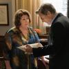 "Payback" -- Jason employs aggressive investigative tactics when he assists Alicia and Lucca with a student loan case. Also, Howard Lyman alleges ageism at Lockhart, Agos & Lee, pointing to Cary as the primary offender, and Eli stirs up Florrick family drama on Peter\'s presidential campaign, on THE GOOD WIFE, Sunday, Nov. 1 (9:00-10:00 PM, ET/PT) on the CBS Television Network.  Pictured (L-R) Margo Martindale as  Ruth Eastman and Chris Noth as  Peter Florrick  Photo: David M. Russell/CBS ÃÂ©2015 CBS Broadcasting, Inc. All Rights Reserved