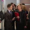 "Restraint" -- Diane is personally conflicted when she is forced to argue a heated case between pro-choice and pro-life advocates in order to retain an important client, represented by attorney Ethan Carver (Peter Gallagher). Also, Alicia and Lucca are desperate for new business and attempt to poach clients from Louis Canning (Michael J. Fox), on THE GOOD WIFE, Sunday, Nov. 22 (9:00-10:00 PM, ET/PT) on the CBS Television Network. Pictured (L-R) Matt Czuchry as Cary Agos and Christine Baranski as  Diane Lockhart Photo: David M. Russell/CBS ÃÂ©2015 CBS Broadcasting, Inc. All Rights Reserved