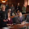 "Restraint" -- Diane is personally conflicted when she is forced to argue a heated case between pro-choice and pro-life advocates in order to retain an important client, represented by attorney Ethan Carver (Peter Gallagher). Also, Alicia and Lucca are desperate for new business and attempt to poach clients from Louis Canning (Michael J. Fox), on THE GOOD WIFE, Sunday, Nov. 22 (9:00-10:00 PM, ET/PT) on the CBS Television Network. Pictured (L-R) Christine Baranski as  Diane Lockhart, J. Smith-Cameron as Samara Steel, Matt Czuchry as Cary Agos and Peter Gallagher as Attorney Ethan Carver  Photo: David M. Russell/CBS ÃÂ©2015 CBS Broadcasting, Inc. All Rights Reserved