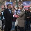 "Iowa" -- Tensions run high as the entire Florrick family is crammed into Peter\'s campaign bus with Eli and Ruth on their way to the Iowa Caucuses. Once there, Peter attempts a high-risk political stunt to gain votes for his presidential bid, on THE GOOD WIFE, Sunday, Jan. 10 (9:00-10:00 PM, ET/PT) on the CBS Television Network.  Pictured (L-R) Chris Noth as Peter Florrick  and Mo Rocca  as  Ted Willoughby  Photo: JoJo Whilden ÃÂ©2015 CBS Broadcasting, Inc. All Rights Reserved