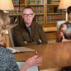"Tracks" -- Alicia and Cary join forces to defend a former client facing a multi-million dollar lawsuit over ownership rights to his new music. Also, Alicia\'s neighbors are unhappy that her law firm is operating out of her apartment and threaten to evict her, on THE GOOD WIFE, Sunday, Jan. 17 (9:00-10:00 PM, ET/PT) on the CBS Television Network. Pictured (L-R)  Matthew Lillard Guest Stars as Musician Rowby Canton and  Cush Jumbo as  Lucca Quinn  Photo: David M. Russell/CBS ÃÂ©2015 CBS Broadcasting, Inc. All Rights Reserved