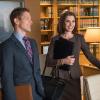 "Tracks" -- Alicia and Cary join forces to defend a former client facing a multi-million dollar lawsuit over ownership rights to his new music. Also, Alicia\'s neighbors are unhappy that her law firm is operating out of her apartment and threaten to evict her, on THE GOOD WIFE, Sunday, Jan. 17 (9:00-10:00 PM, ET/PT) on the CBS Television Network. Pictured (L-R)   Julianna Margulies as Alicia Florrick  and Matt Czuchry as  Cary Agos Photo: David M. Russell/CBS ÃÂ©2015 CBS Broadcasting, Inc. All Rights Reserved