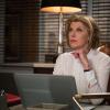 "Monday" -- Alicia has trouble adjusting when she returns to work at Lockhart, Agos & Lee with Lucca. Their first case, involving a secret new computer tablet, causes a rift within the firm, on THE GOOD WIFE, Sunday, Feb. 14 (9:00-10:00 PM, ET/PT) on the CBS Television Network.  Pictured Christine Baranski as Diane Lockhart Photo: Jeff Neumann/CBS ÃÂ©2015 CBS Broadcasting, Inc. All Rights Reserved