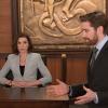 "Shoot" -- Diane, Cary and Lucca defend the grieving father of a shooting victim (Blair Underwood) in a defamation suit over a billboard he put up describing a gun store owner as a murderer. Also, a romantic rendezvous between Alicia and Jason is interrupted when Alicia learns that Grace is being accused of plagiarizing her college entrance essay, on THE GOOD WIFE, Sunday, March 20 (9:00-10:00 PM, ET/PT) on the CBS Television Network. Pictured Julianna Margulies as Alicia Florrick and Matthew Morrison as Assistant U.S. Attorney Connor Fox Photo: David M. Russell/CBS ÃÂ©2016 CBS Broadcasting, Inc. All Rights Reserved