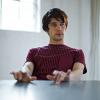 Ben Whishaw from The Hour models clothes