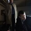 Carl Reddick (Gregg Henry) and Stephen Holder (Joel Kinnaman) - The Killing _ Season 3, Episode 1 - Photo Credit: Carole Segal/AMC