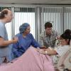 THE LEAGUE Training Camp -- Episode 401 (Airs Thursday, October 11, 10:30 pm e/p) -- Pictured: (L-R) Dan Bakkedahl as OB Doctor, Stephanie Escajeda as Nurse, Stephen Rannazzisi as Kevin, Katie Aselton as Jenny -- CR: Michael Becker/FX