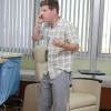 THE LEAGUE Training Camp -- Episode 401 (Airs Thursday, October 11, 10:30 pm e/p) -- Pictured:  Stephen Rannazzisi as Kevin -- CR: Michael Becker/FX